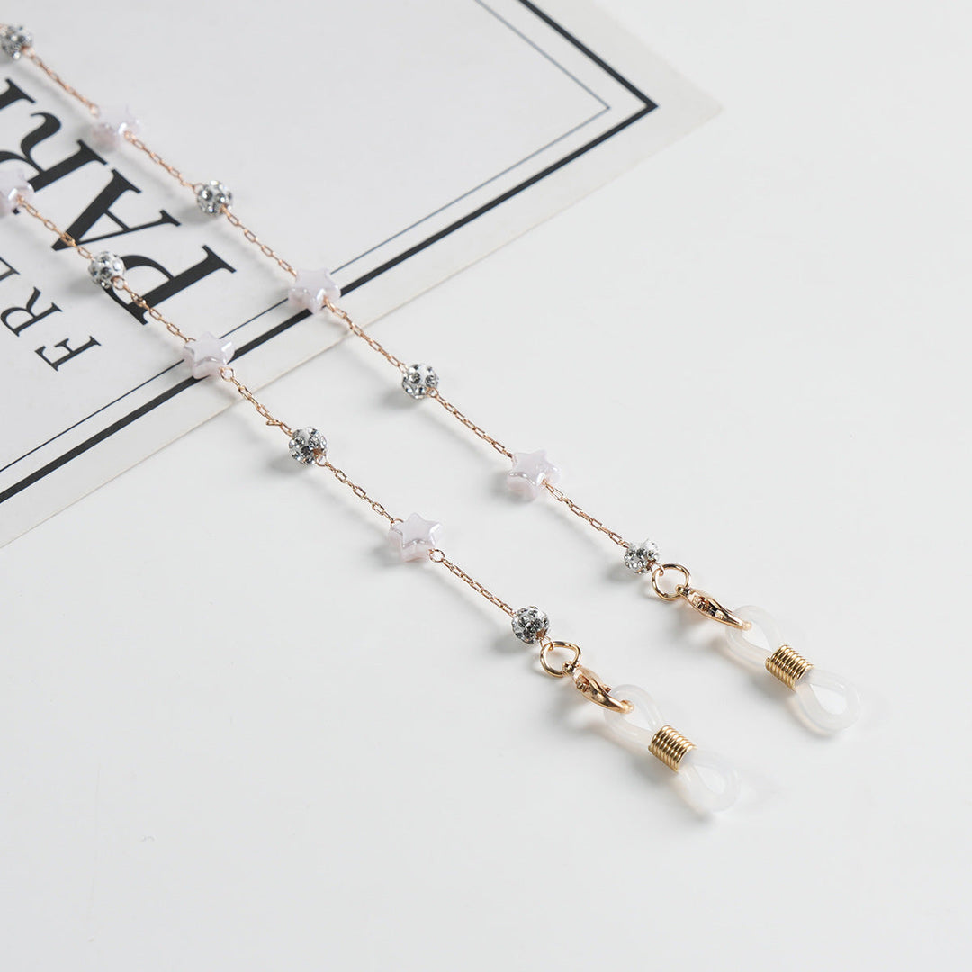 Elegantly Beaded Eyewear Chain kalsten