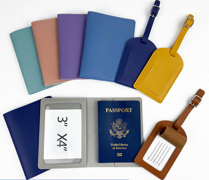 Stylish Passport and Luggage Tag Set Kalsten