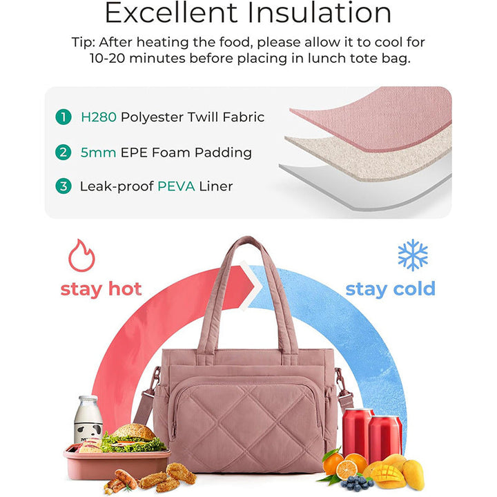 Multifunctional Laptop Bag with Detachable Shoulder Strap Kalsten
