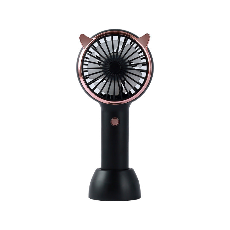Women's portable hand fan with cat ears Kalsten