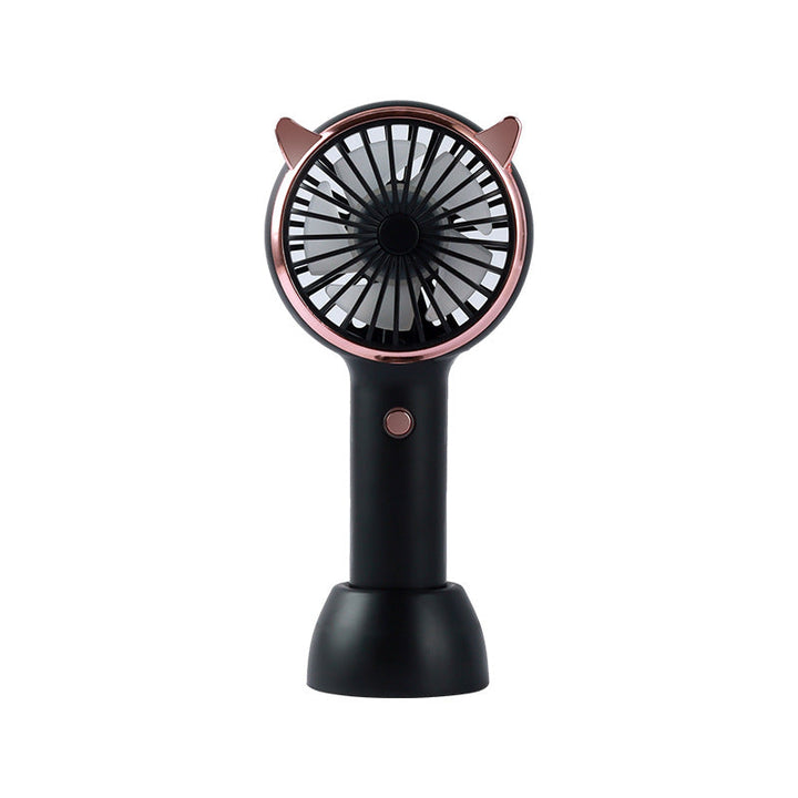 Women's portable hand fan with cat ears Kalsten