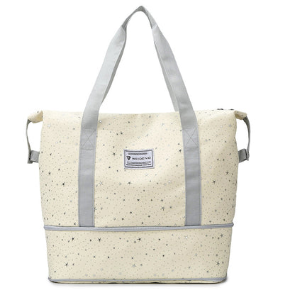 Stylish Multi-Pocket Travel Tote Bag Acalora