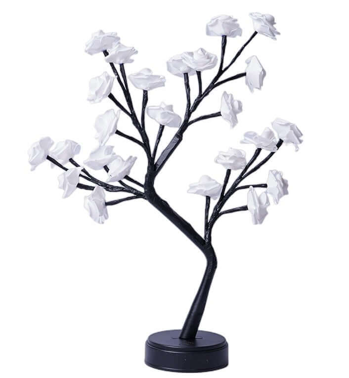 Table Lamp Flower Tree Rose Lamps Fairy Desk Night Lights USB Operated Gifts For Wedding Valentine Christmas Decoration | Kalsten