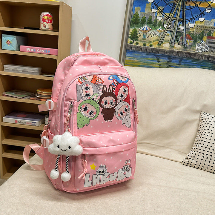 Children's Cute Character Design School Backpack