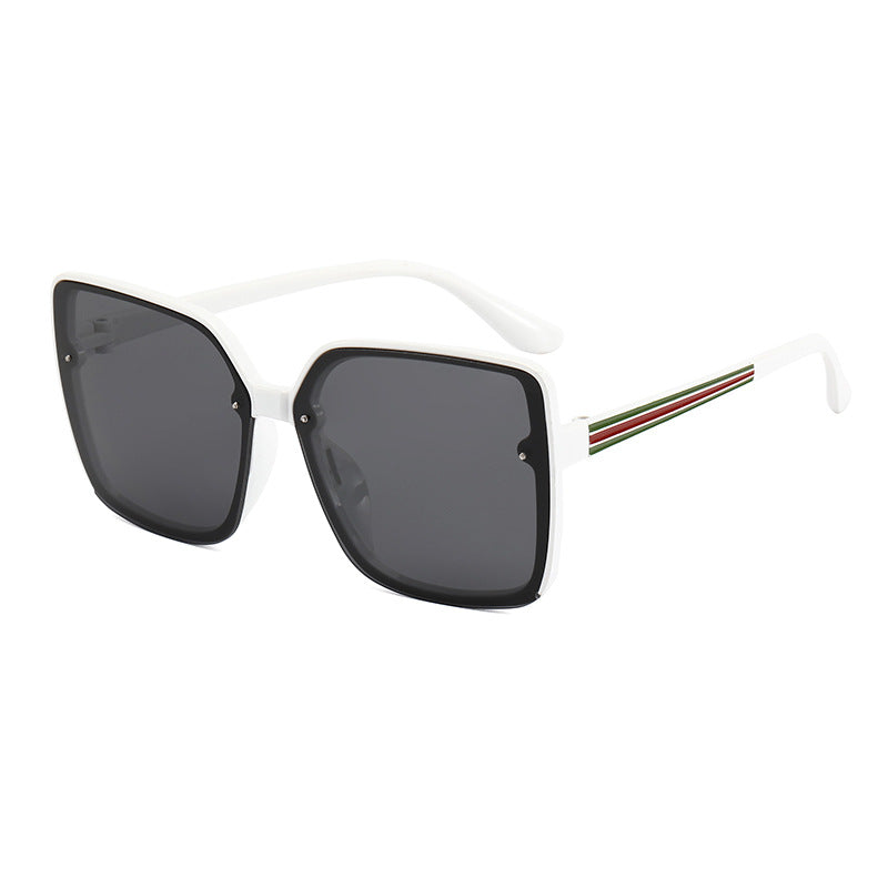 Women's Oversized Square Sunglasses with Contrasting Frame Kalsten