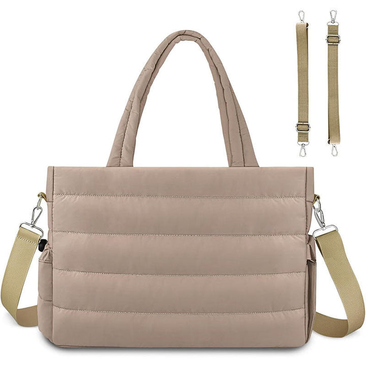 Padded shoulder bag with detachable shoulder strap Kalsten