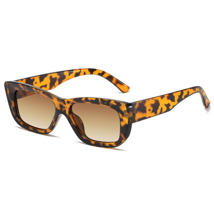Ladies fashionable sunglasses with rectangular frame Kalsten