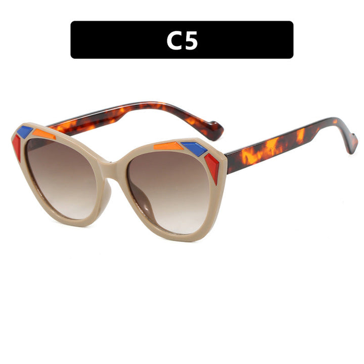 Ladies Cat Eye Sunglasses with Fashionable Details Kalsten