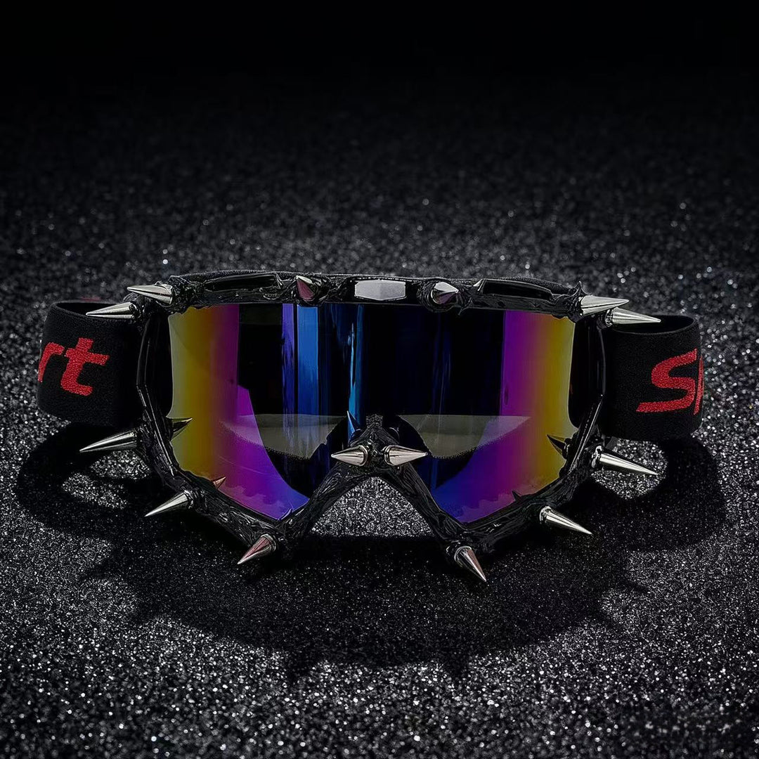 Women's sporty ski goggles with pointed accents Kalsten