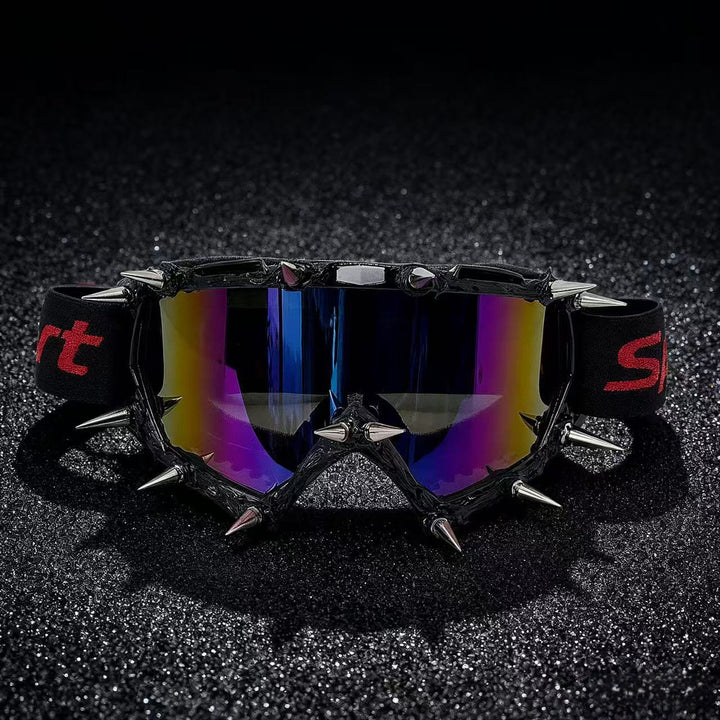 Women's sporty ski goggles with pointed accents Kalsten