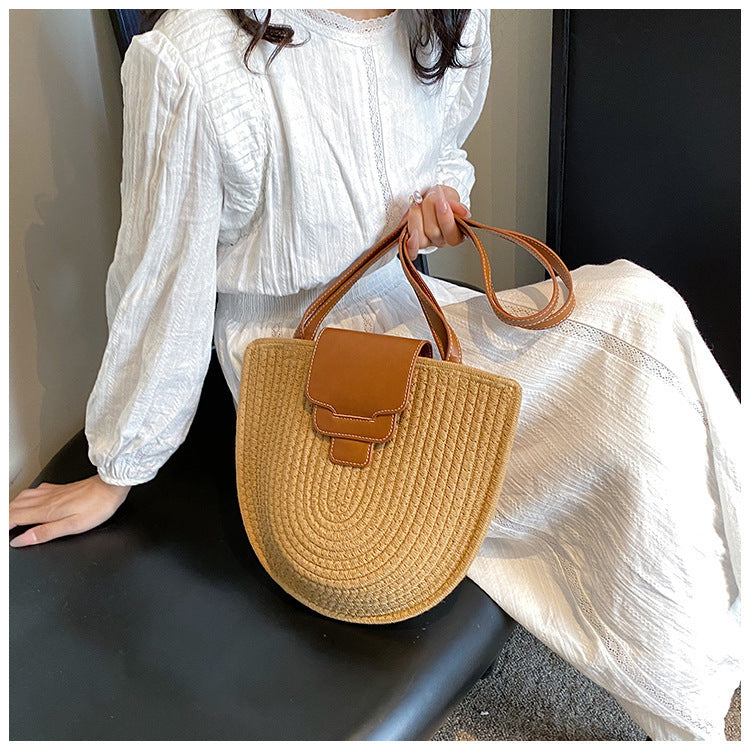 Handbag with Textured Design Kalsten