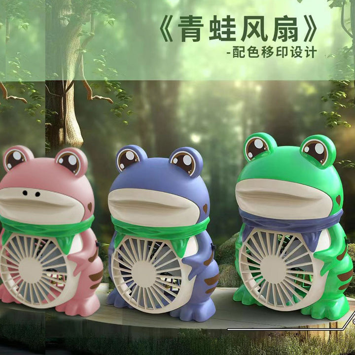 Unisex Portable Frog Fan Kalsten
