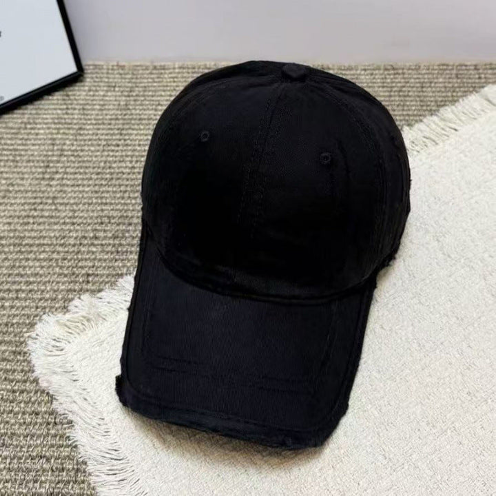 Women's Distressed Casual Twill Baseball Cap Kalsten