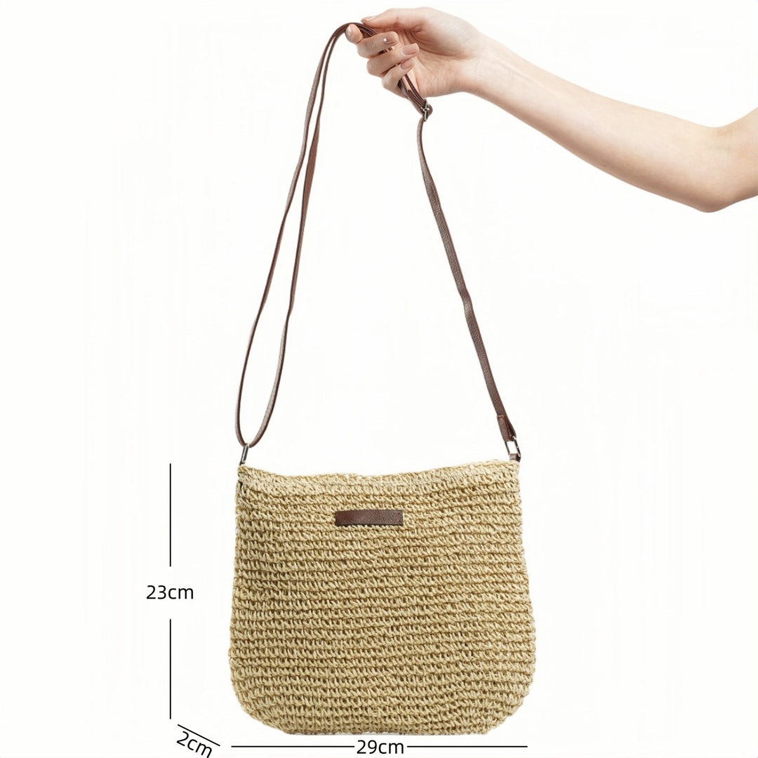 Handcrafted Rattan Crossbody Bag Kalsten
