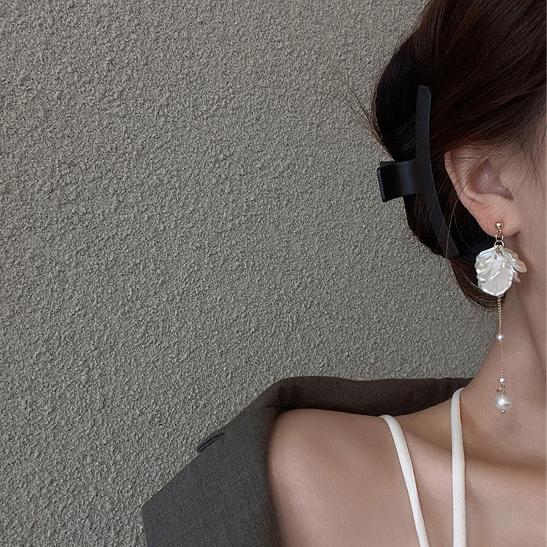 Floral Leaf Drop Earrings Kalsten