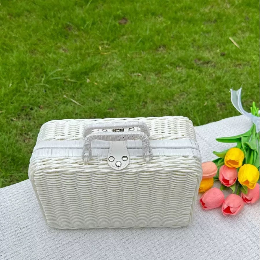 Ladies stylish and practical rattan cosmetic box Kalsten