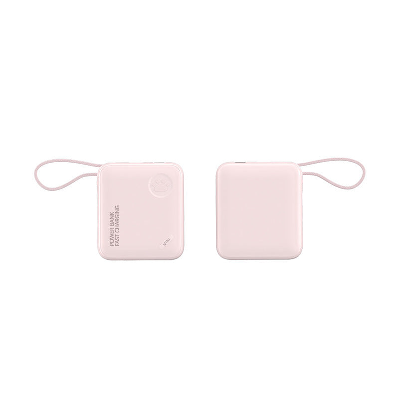 Compact power bank with fast charging function and carrying strap Kalsten