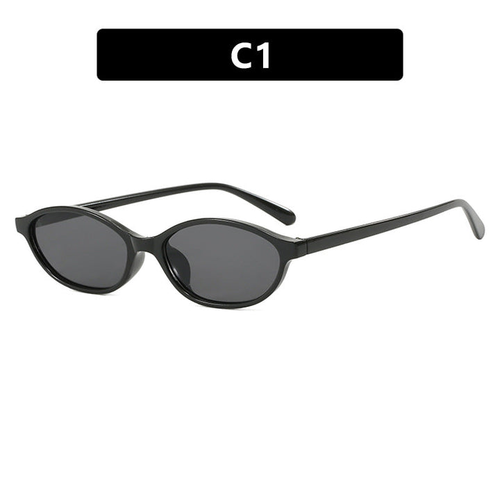 Women's fashionable sunglasses with elegant oval frame and UV protection Kalsten