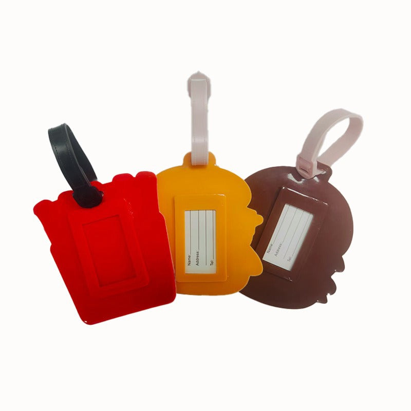 Fun Hamburger Luggage Tag Kalsten