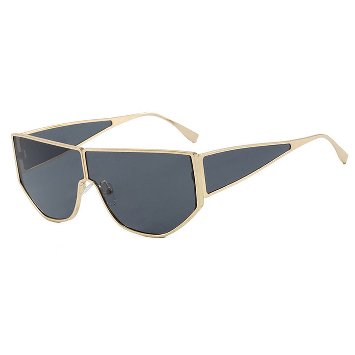 Women's trendy oversized sunglasses with distinctive geometric design Kalsten