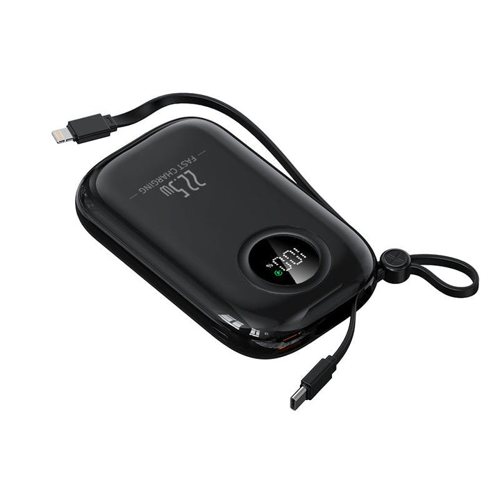Ultra-compact power bank with digital charging indicator and fast charging function Kalsten