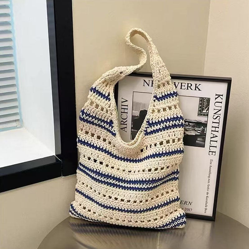 Crocheted Tote Bag with Large Interior Kalsten
