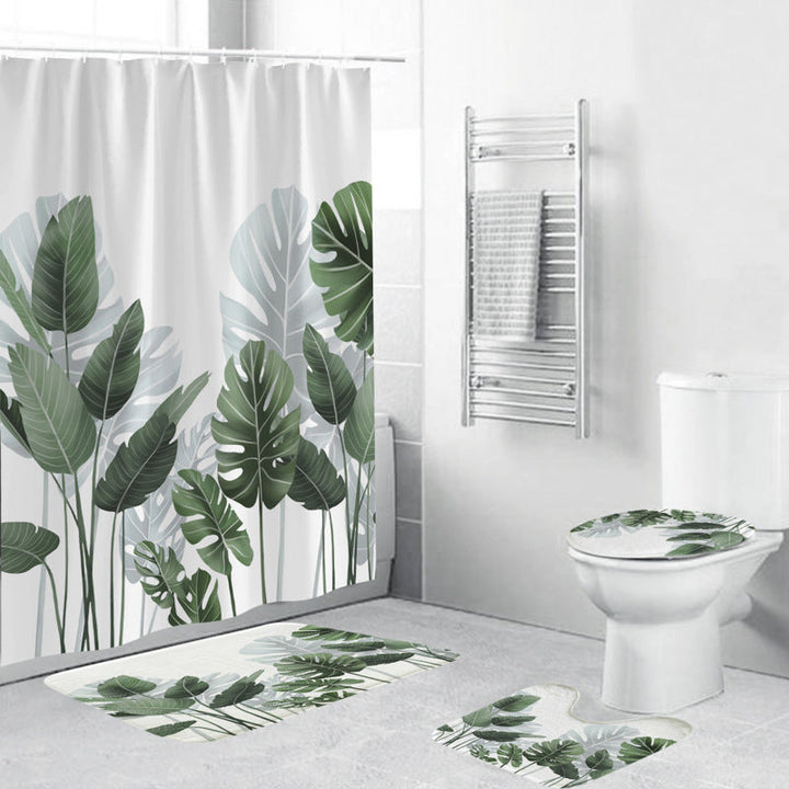 Floral-Patterned Bathroom Accessory Set Kalsten