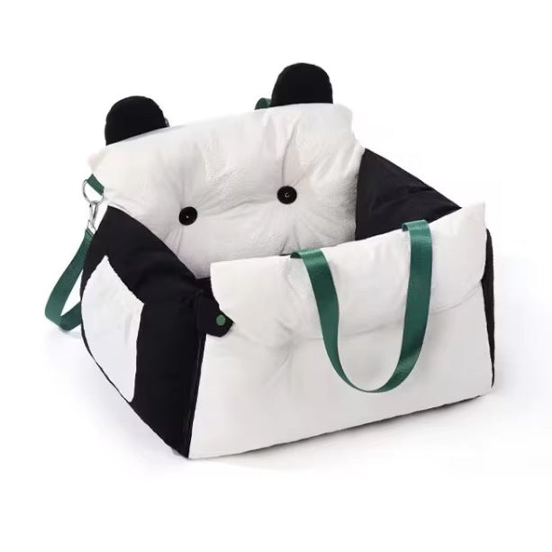 Panda-Themed Cozy Pet Carrier Dog Bed