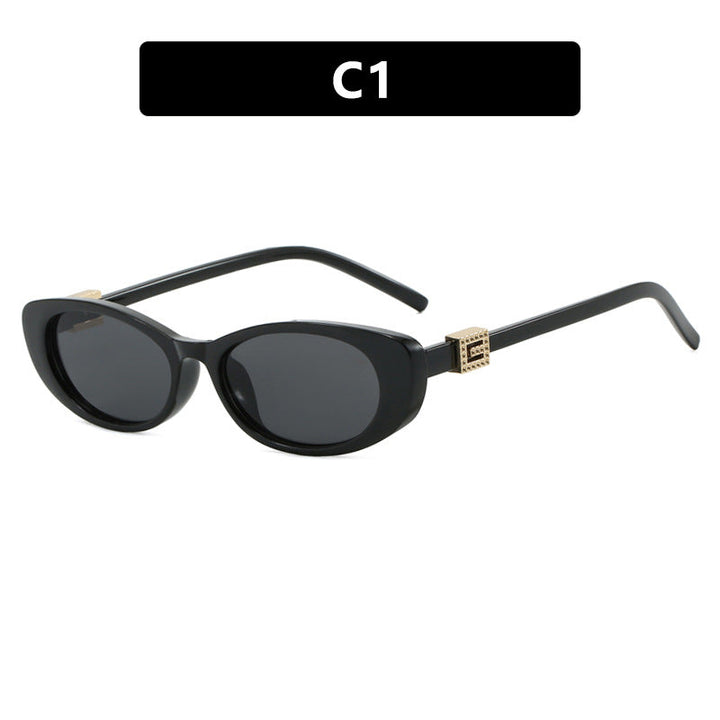 Women elegant Cat-Eye sunglasses with fine accents Kalsten
