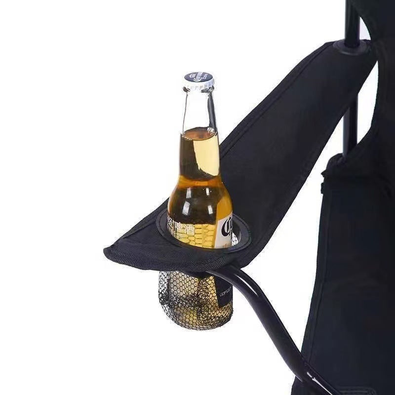 Folding chair with cup holder and carrying bag Kalsten