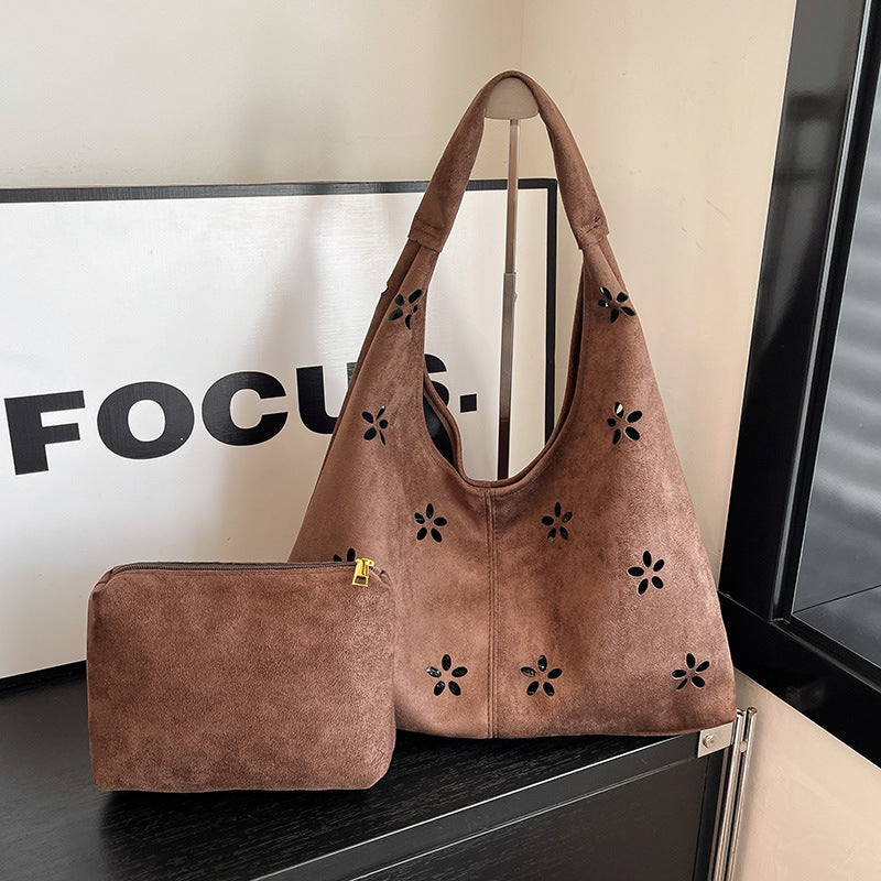 Floral Embroidered Tote Bag Kalsten