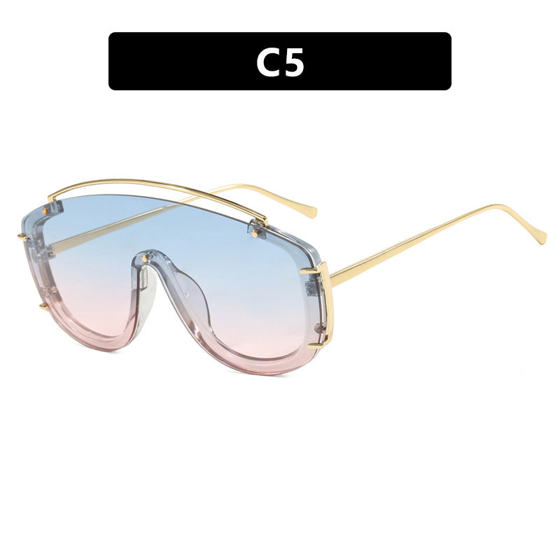 Ladies futuristic oversized sunglasses Kalsten