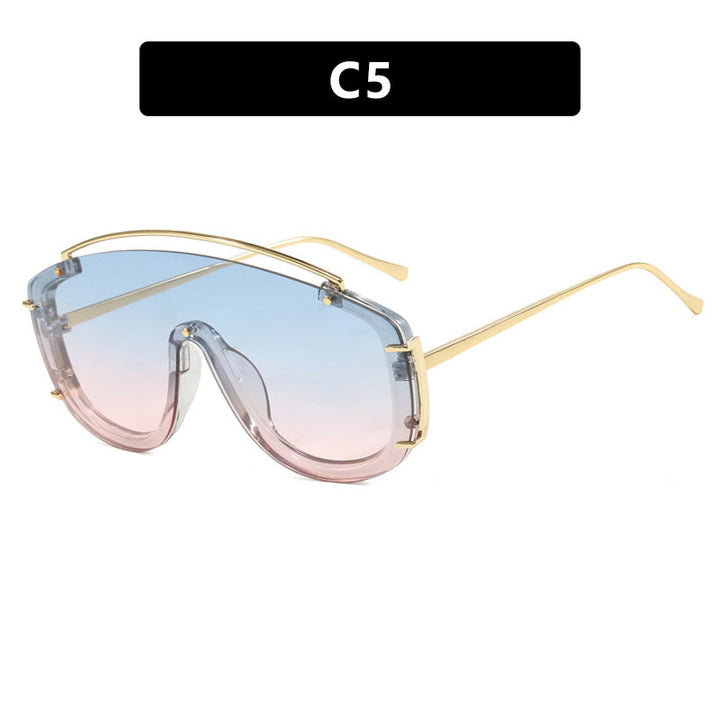 Ladies futuristic oversized sunglasses Kalsten