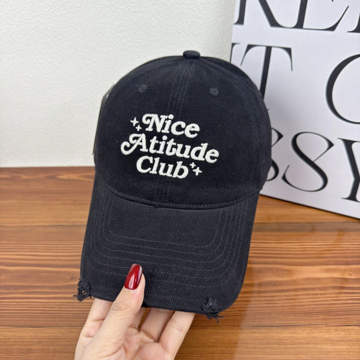 Men's Distressed Cotton Baseball Cap Kalsten 1784270476