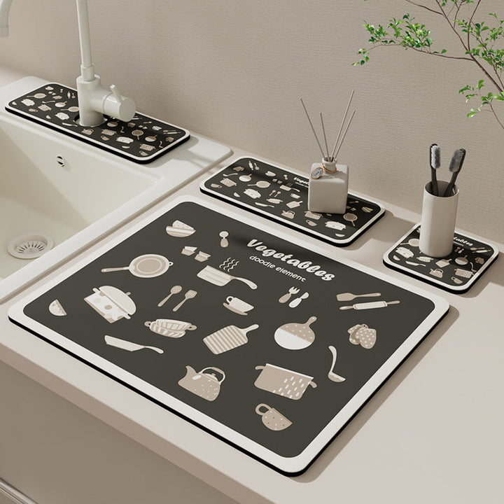 Creative Kitchen Sink Mat Kalsten