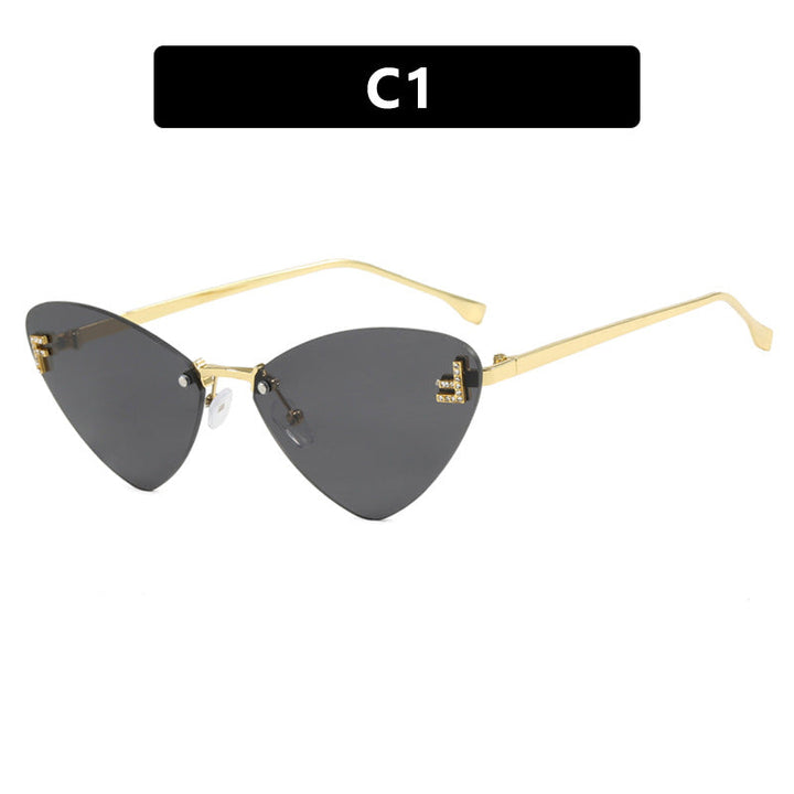 Women's extravagant Cat-Eye sunglasses with sparkling details Kalsten