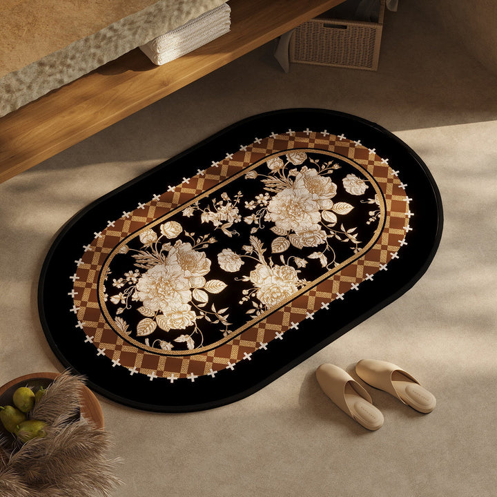 Chic Geometric Design Bath Mat Kalsten