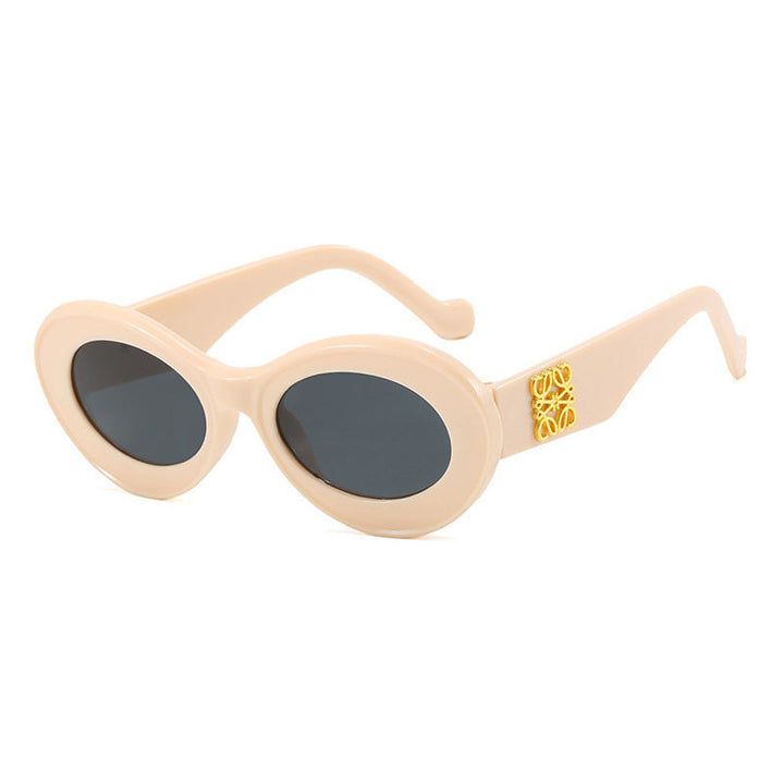 Ladies elegant curved sunglasses Kalsten