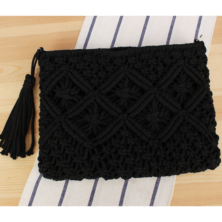 Macrame Clutch with Filigree Design Kalsten