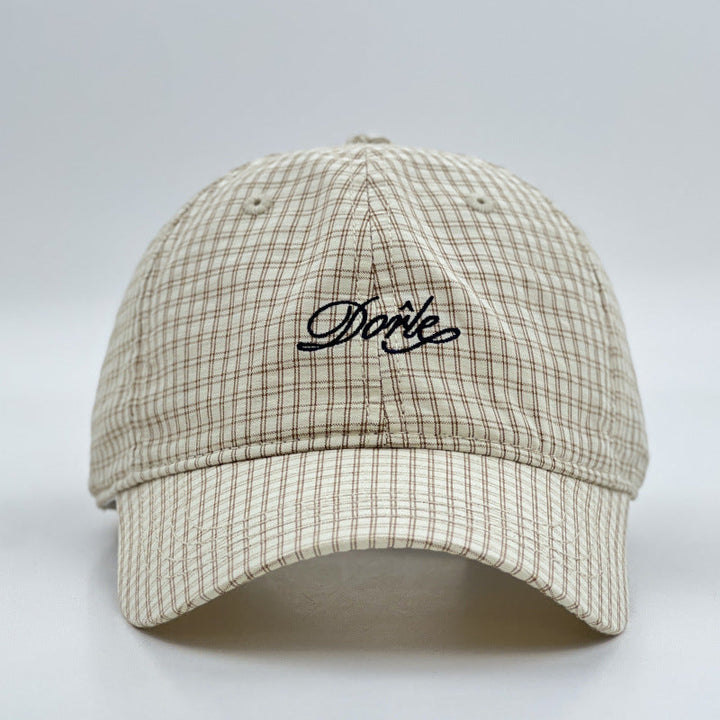 Women's Structured Plaid Baseball Cap Kalsten