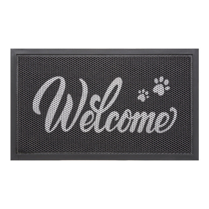 Textured Welcome Entrance Mat Kalsten
