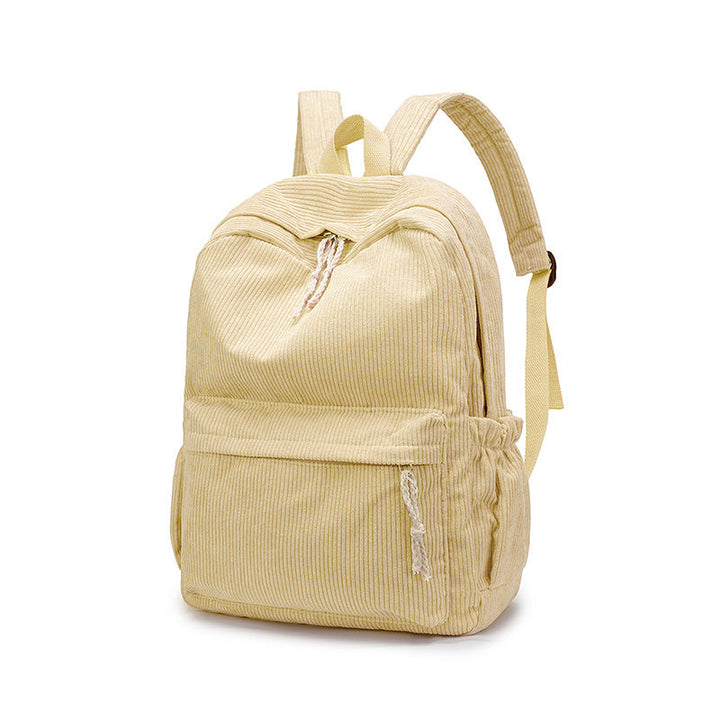 Cord Backpack with Practical Compartments Kalsten