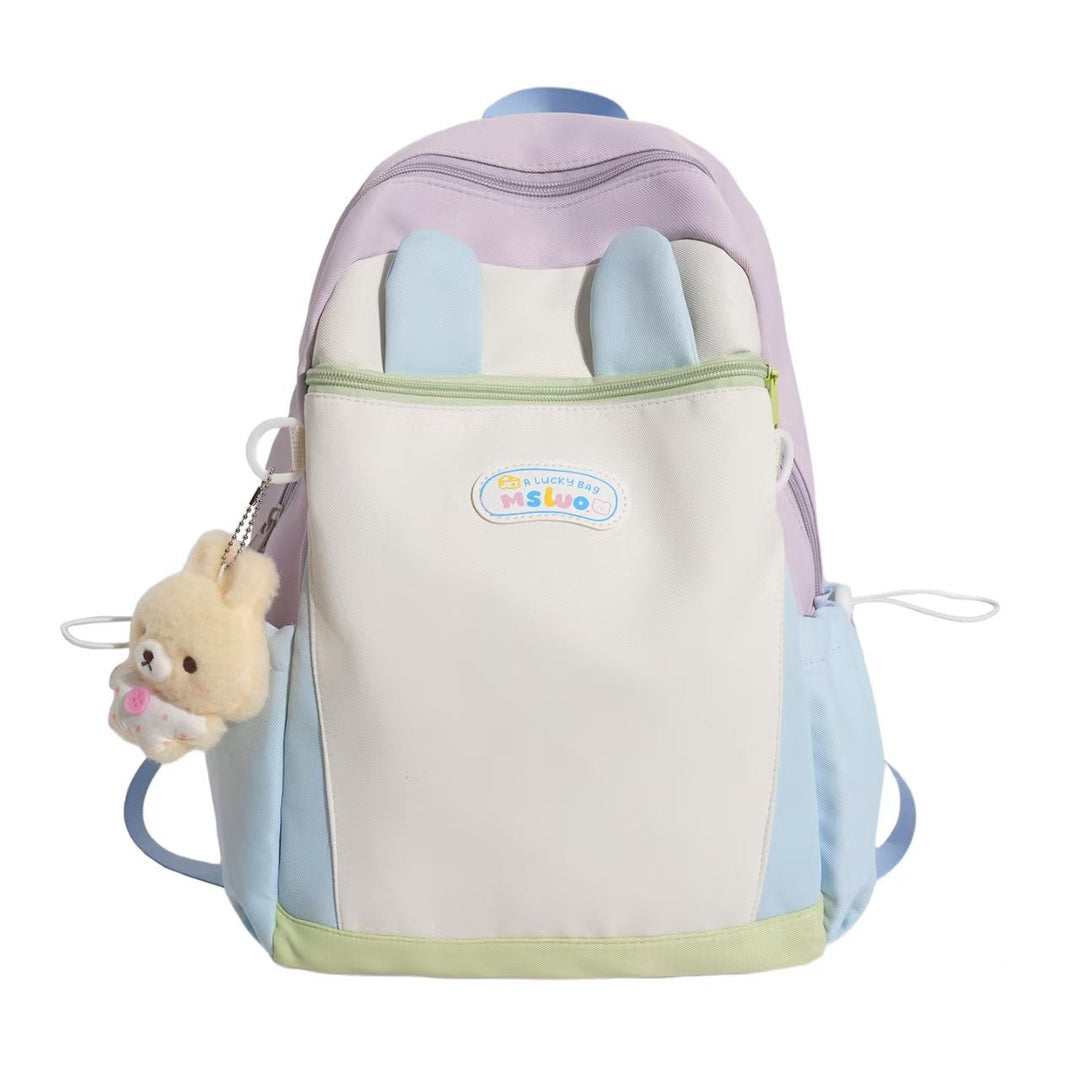 Cute Bunny Ear School Backpack Kalsten