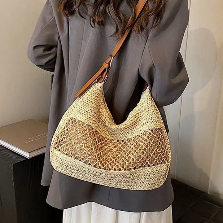 Handcrafted Backpack Bag in Natural Look Kalsten