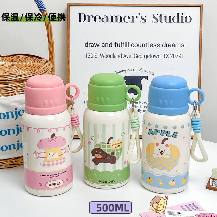 Women's insulated bottle with cute bear design Kalsten