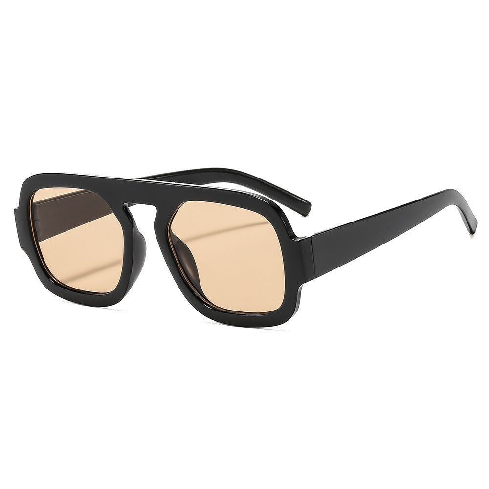 Men's Bold Retro-Inspired Square Sunglasses Kalsten