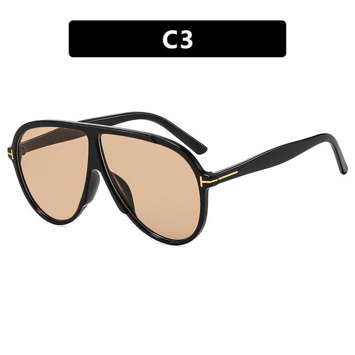 Women fashionable glasses with large trendy frame Kalsten