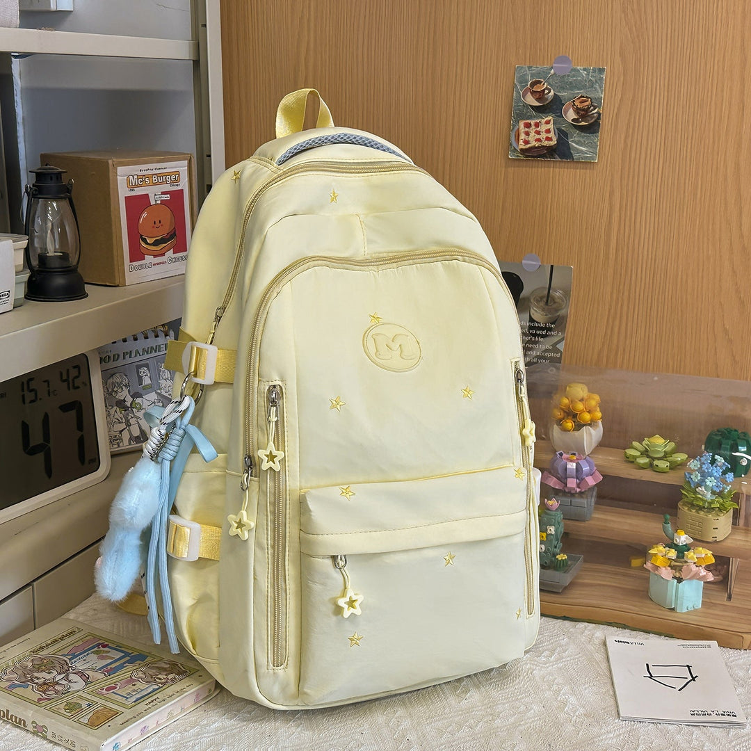 Cute Embellished School Backpack