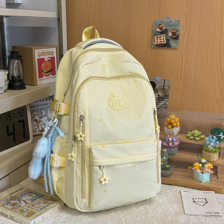 Cute Embellished School Backpack