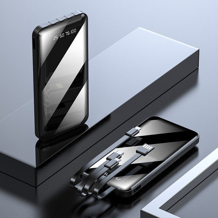 Portable power bank with integrated multifunction charging function and digital display Kalsten